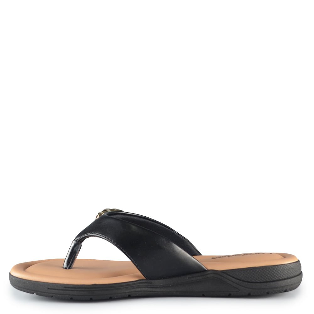 Tamanco Comfortflex Feminino 2680401 Preto 3