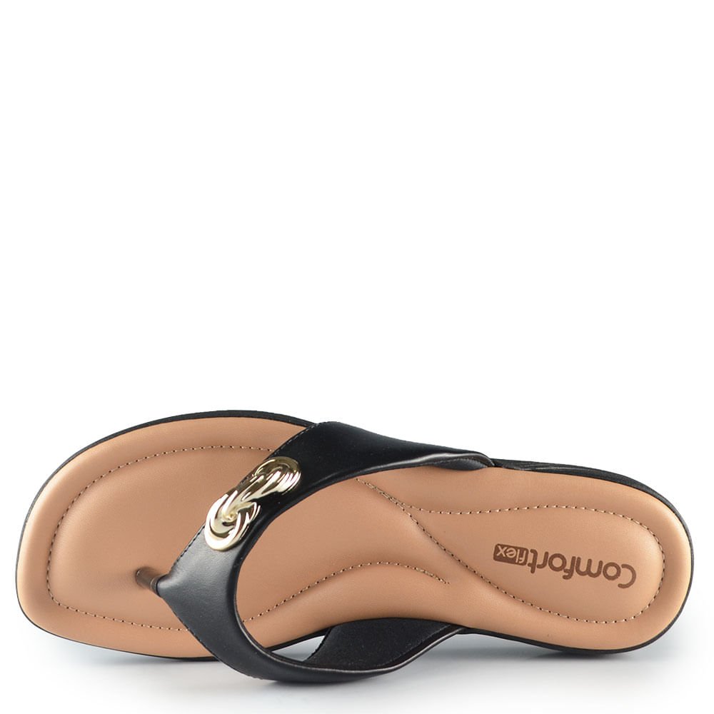 Tamanco Comfortflex Feminino 2680401 Preto 4