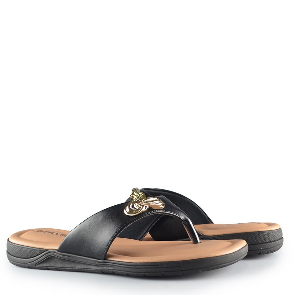 Tamanco Comfortflex Feminino 2680401 Preto 6