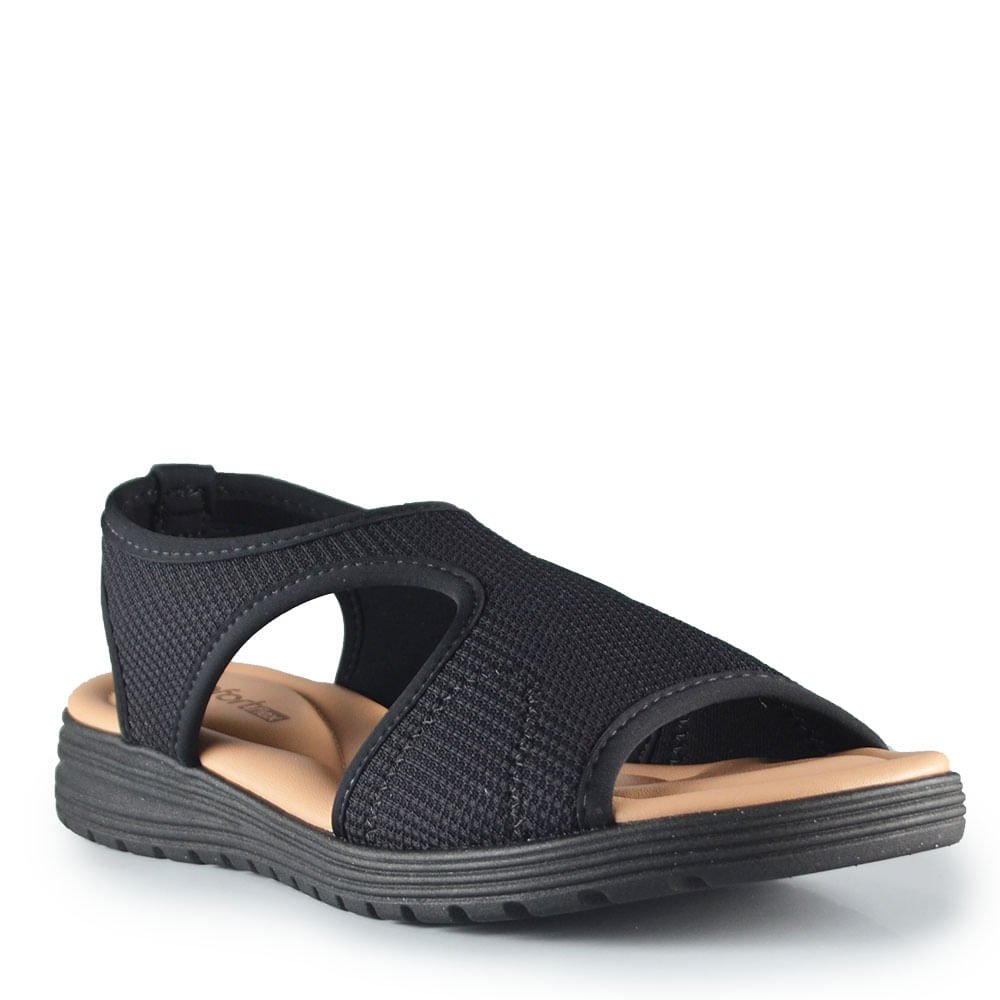 Sandália Comfortflex Feminina 2651402 Preto 2