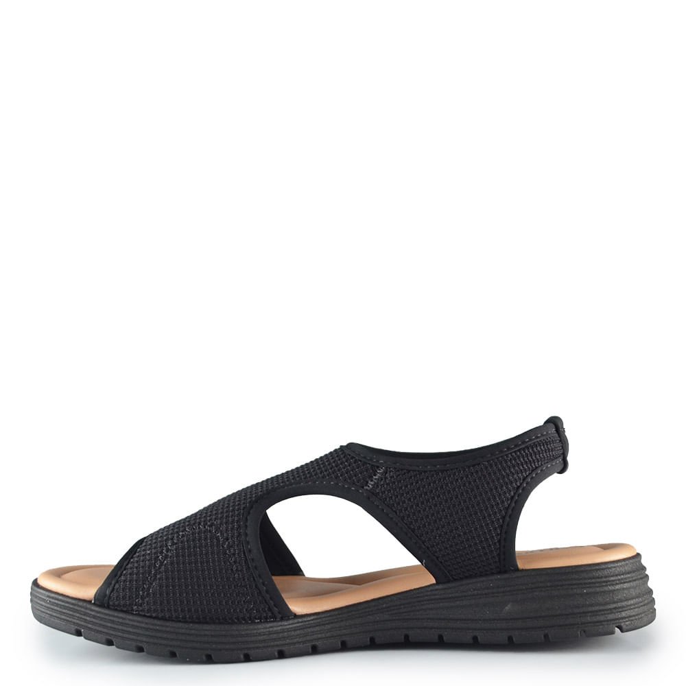 Sandália Comfortflex Feminina 2651402 Preto 3