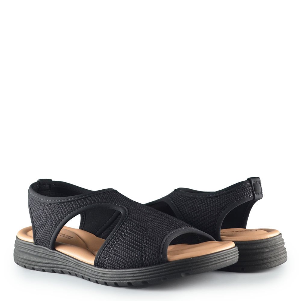 Sandália Comfortflex Feminina 2651402 Preto 6