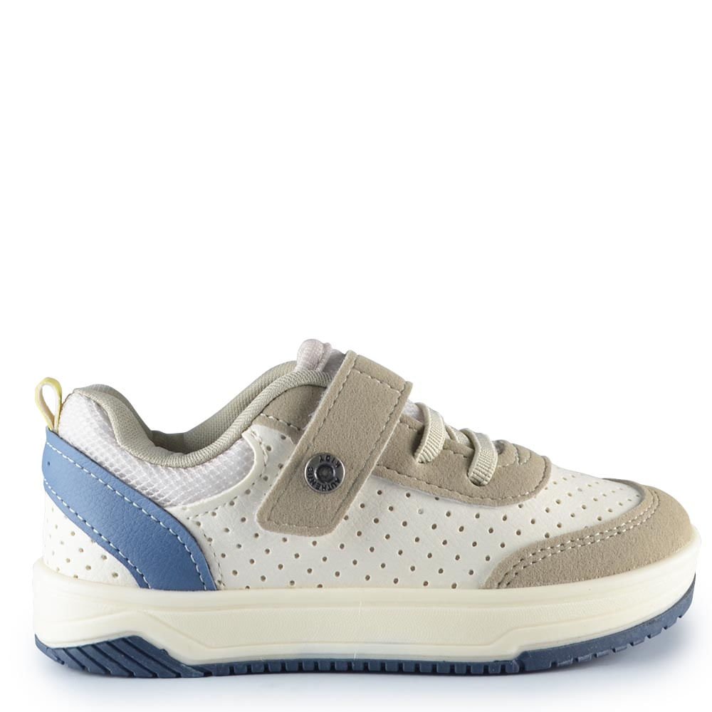 Tênis Infantil Kidy Masculino Happy 313-1050 Bege 1