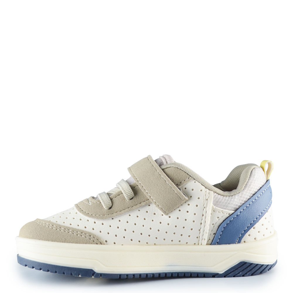 Tênis Infantil Kidy Masculino Happy 313-1050 Bege 3