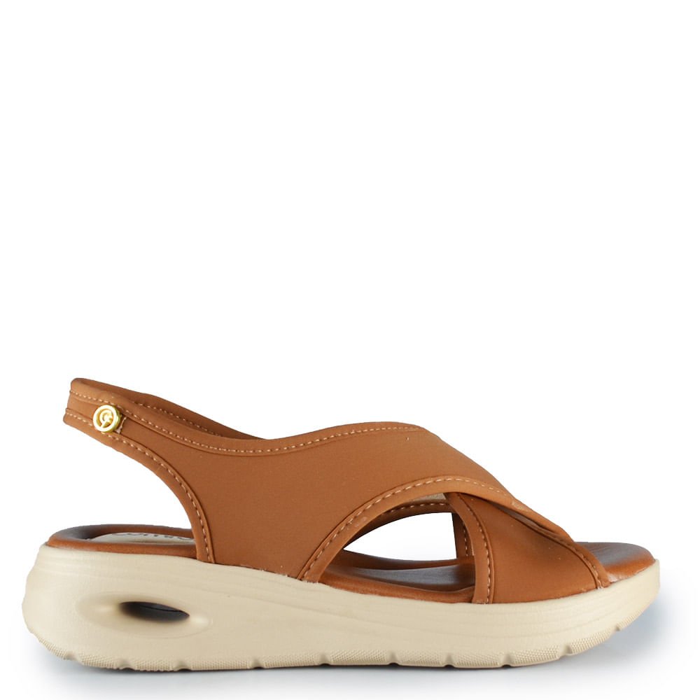 Sandália Anabela Comfortflex Feminina 2640404