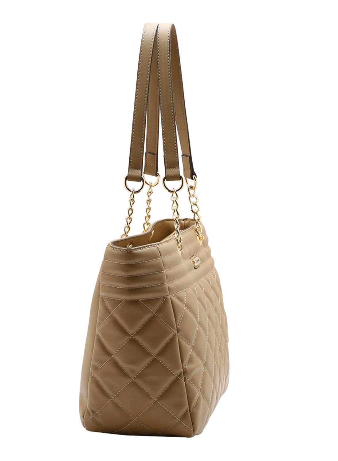 Bolsa Chenson Feminina Matelassê CG85913 Bege 3