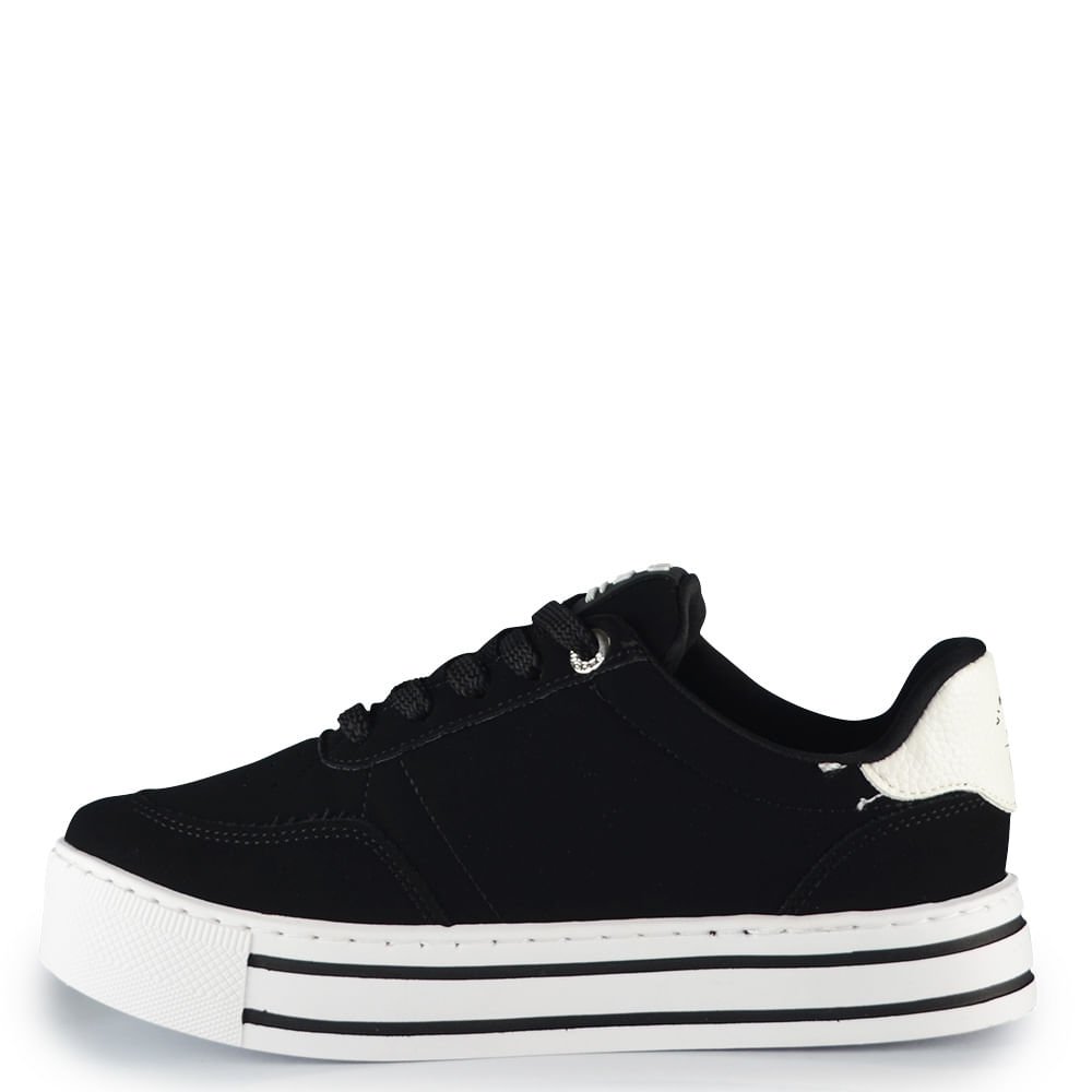 Tênis Casual Via Marte Feminino 010-042-01 Preto 3