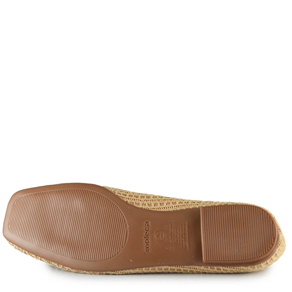 Sapatilha Moleca Feminina 5829.115 Bege 5