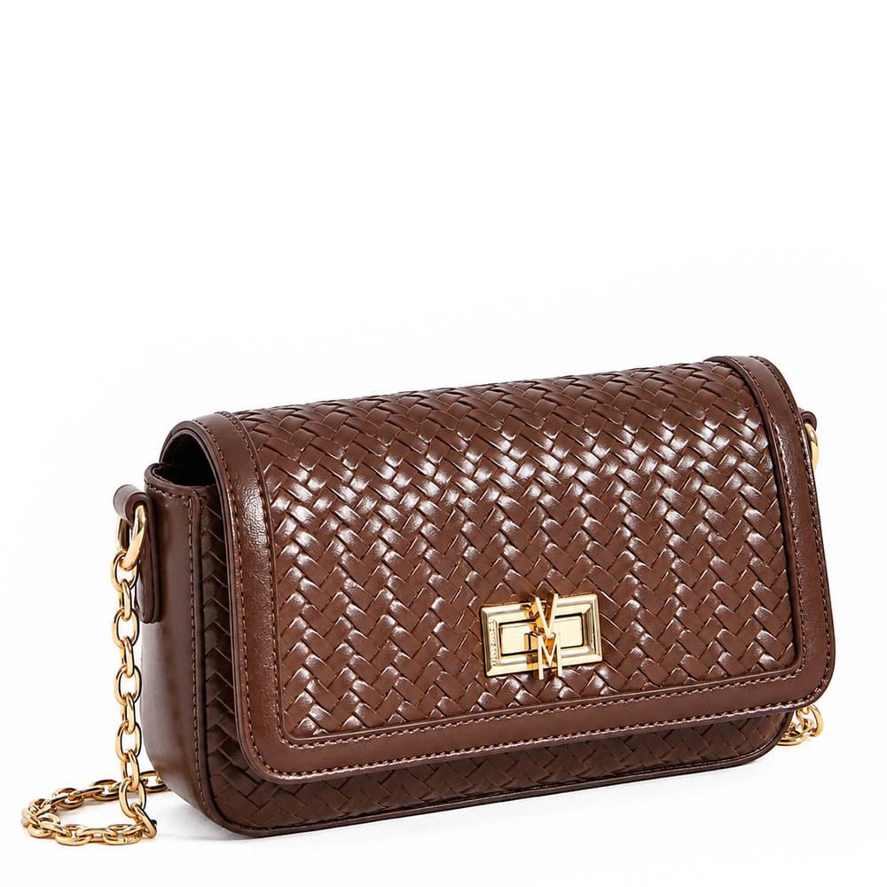Bolsa Via Marte Feminina Crossbody B1-411-01 Marrom 3