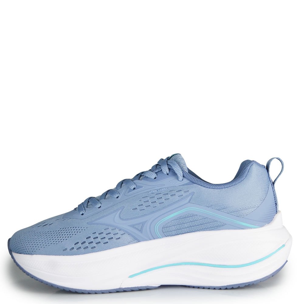 Tênis Esportivo Mizuno Feminino Wave Vit 8 101182182 Azul 3