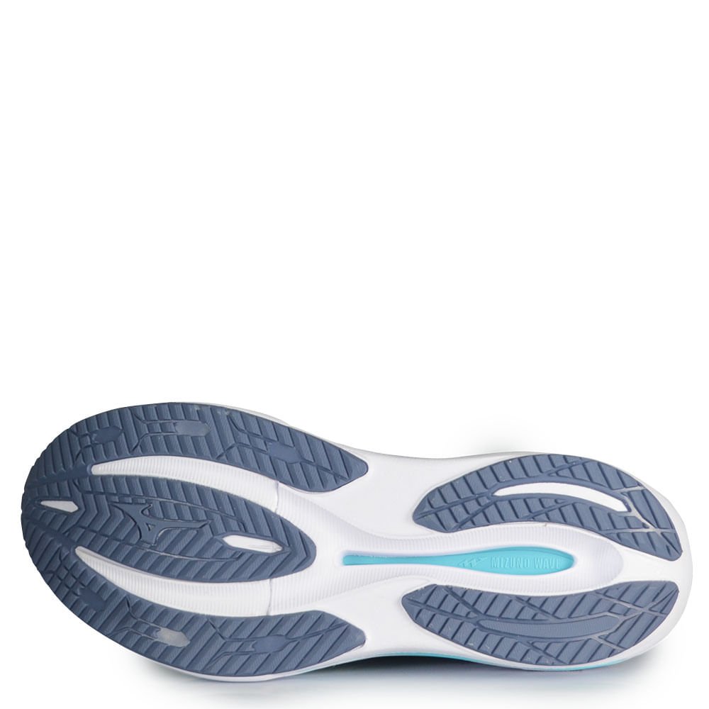 Tênis Esportivo Mizuno Feminino Wave Vit 8 101182182 Azul 5