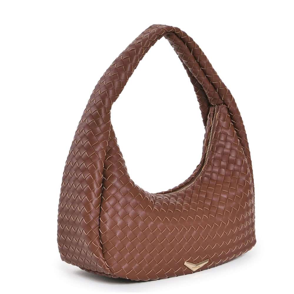 Bolsa Via Marte Feminina Hobo B1-405-01 Marrom 3