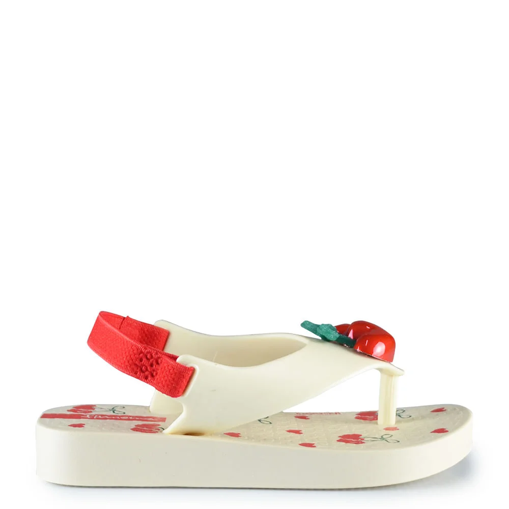 Chinelo Infantil Ipanema Feminino Belle Baby 26 27248 Creme 2