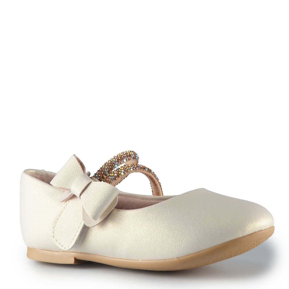Sapatilha Infantil Sua Cia Mini Feminina 7036.00855 Branco 2