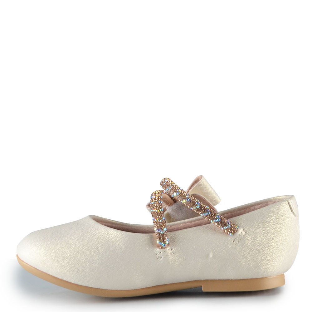 Sapatilha Infantil Sua Cia Mini Feminina 7036.00855 Branco 3