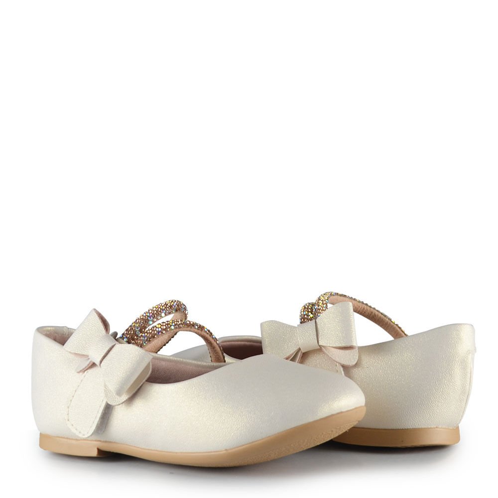 Sapatilha Infantil Sua Cia Mini Feminina 7036.00855 Branco 6