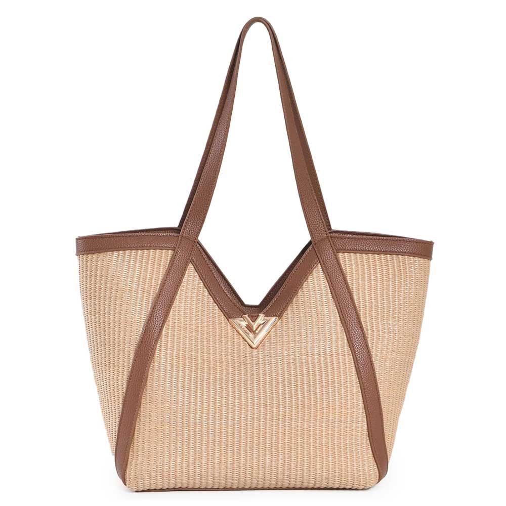 Bolsa Via Marte Feminina Shopper B1-409-01 Bege 1