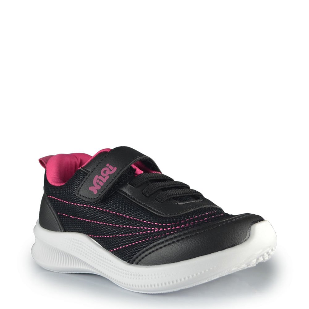 Tênis Esportivo Infantil Nilqi Feminino 234.01 Preto 2