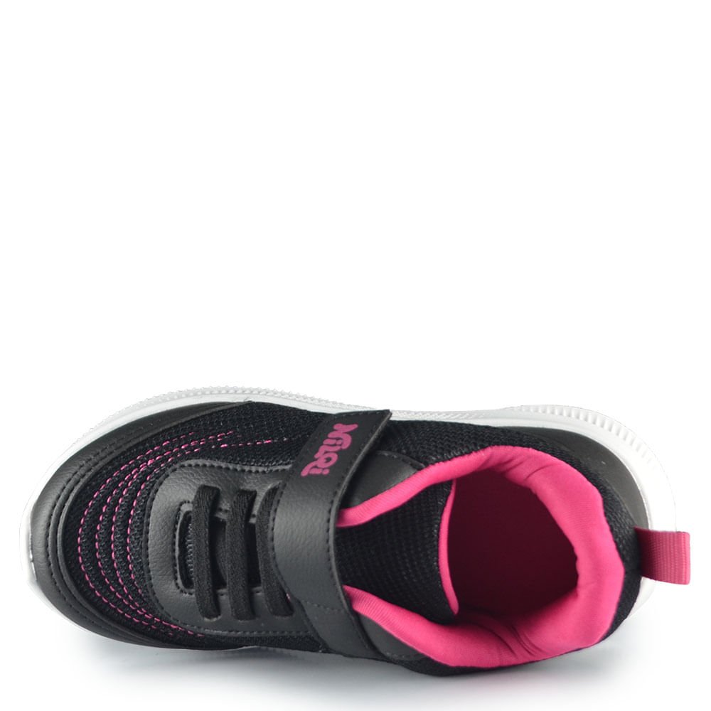 Tênis Esportivo Infantil Nilqi Feminino 234.01 Preto 4