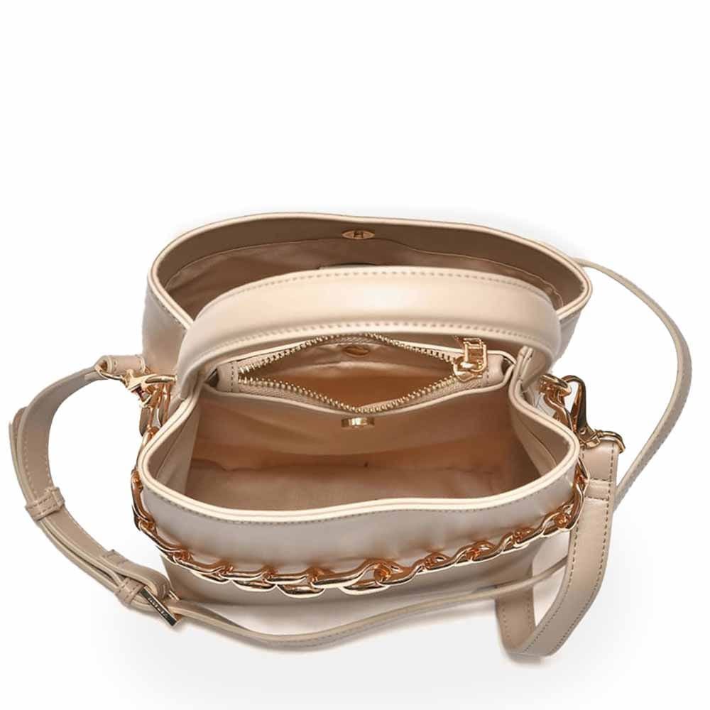 Bolsa Bucket Via Marte Feminina B1-311-01 Bege 4