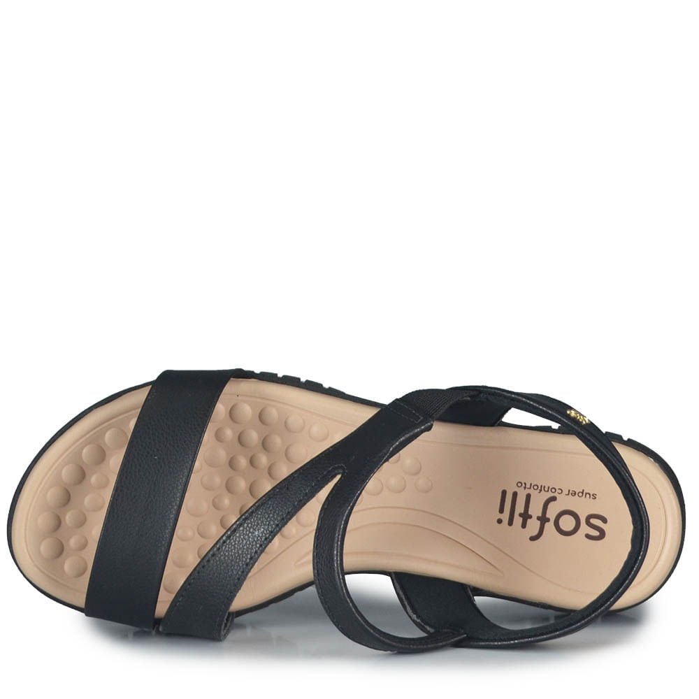 Sandália Papete Soft Li Feminina 10027.10305 Preto 4