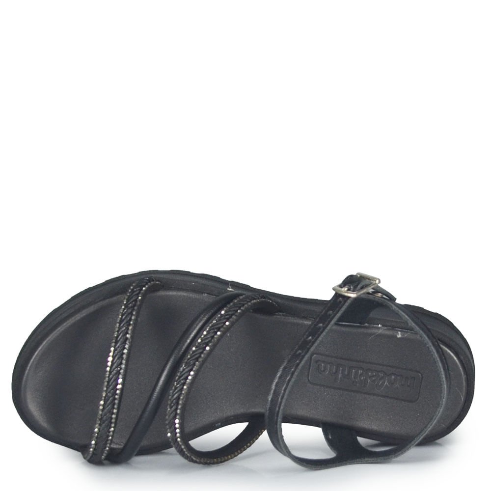 Sandália Infantil Molekinha Feminina 2361.205 Preto 4