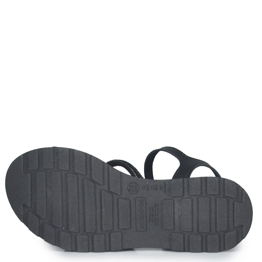 Sandália Infantil Molekinha Feminina 2361.205 Preto 5