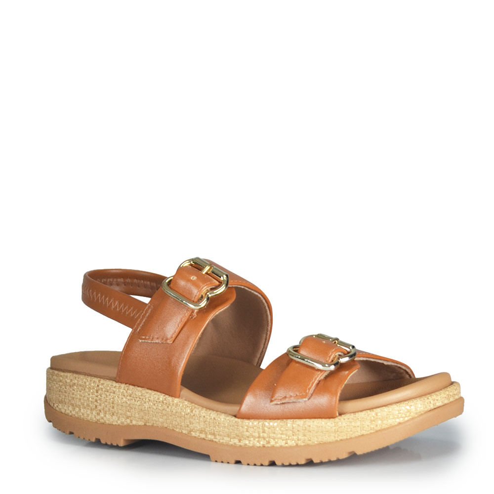 Sandália Flatform Comfortflex Feminina 2644403
