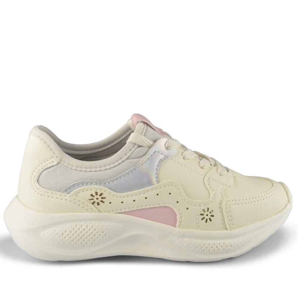 Tênis Casual  Pink Cats Infantil Feminino V5822