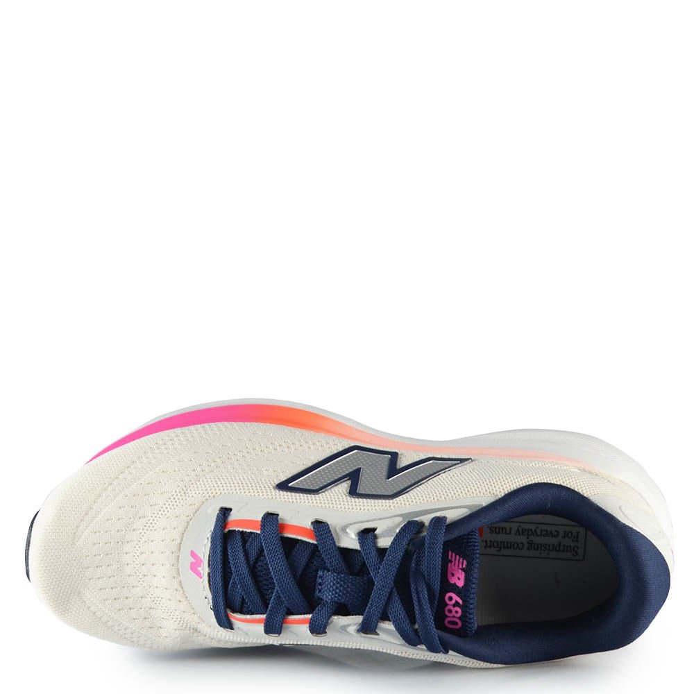 Tênis Esportivo New Balance Feminino W680 Off-white 4