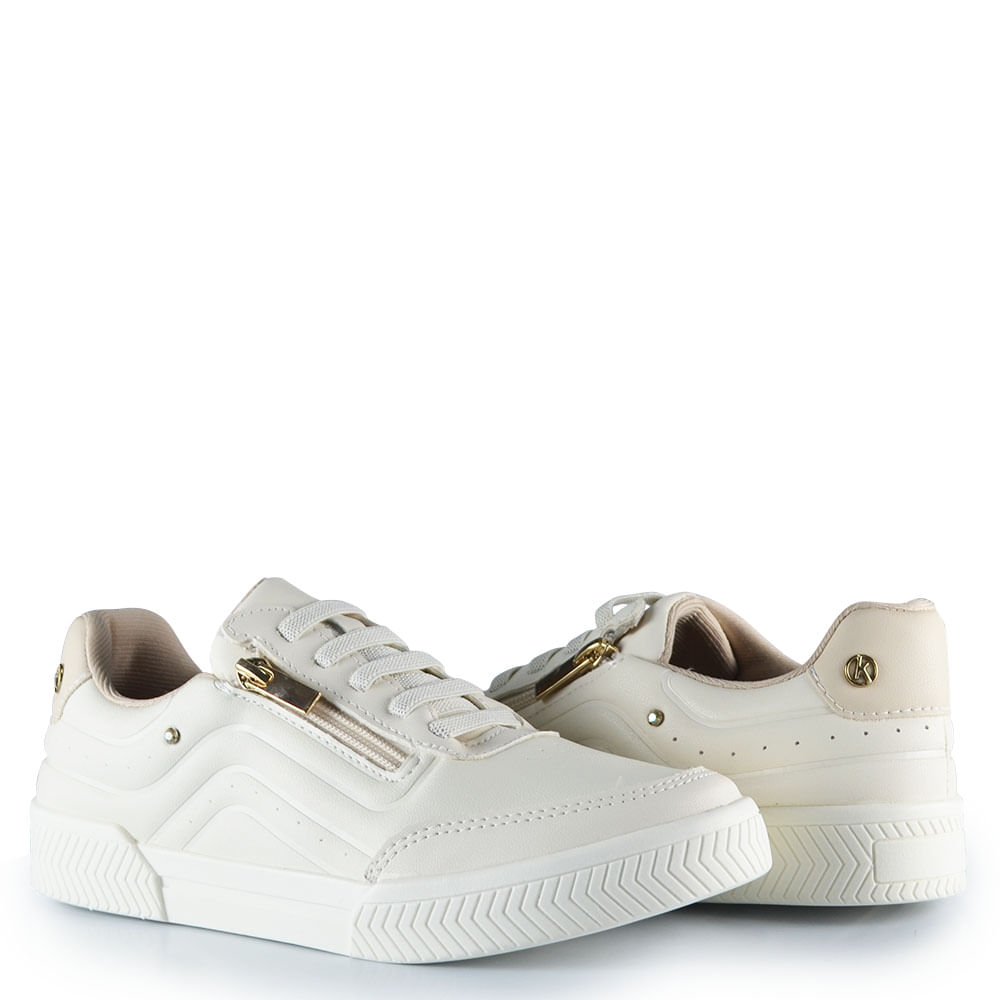 Tênis Casual Kolosh Feminino C3019B Off-white 6