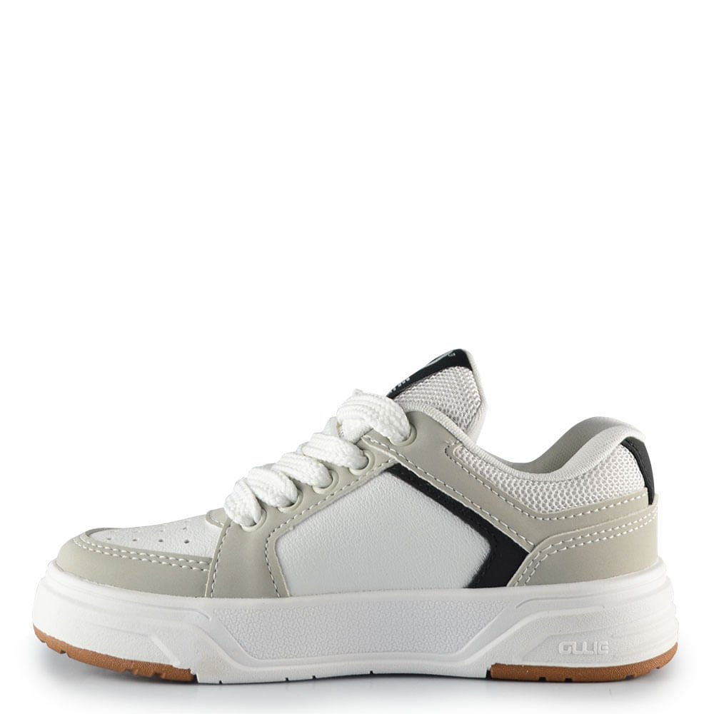 Tênis Casual Infantil Ollie Masculino Volt 3 Cinza 3
