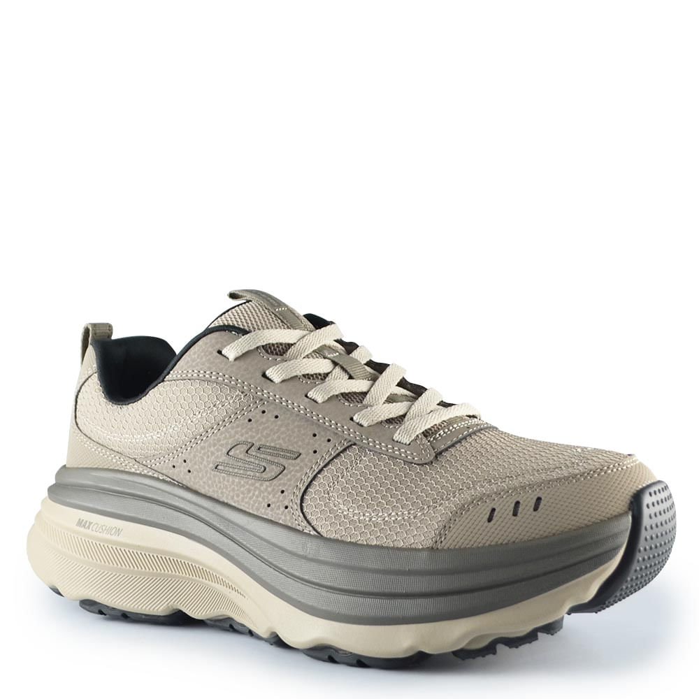 Tênis Esportivo Skechers Masculino Max Zirrus 237818 Bege 2