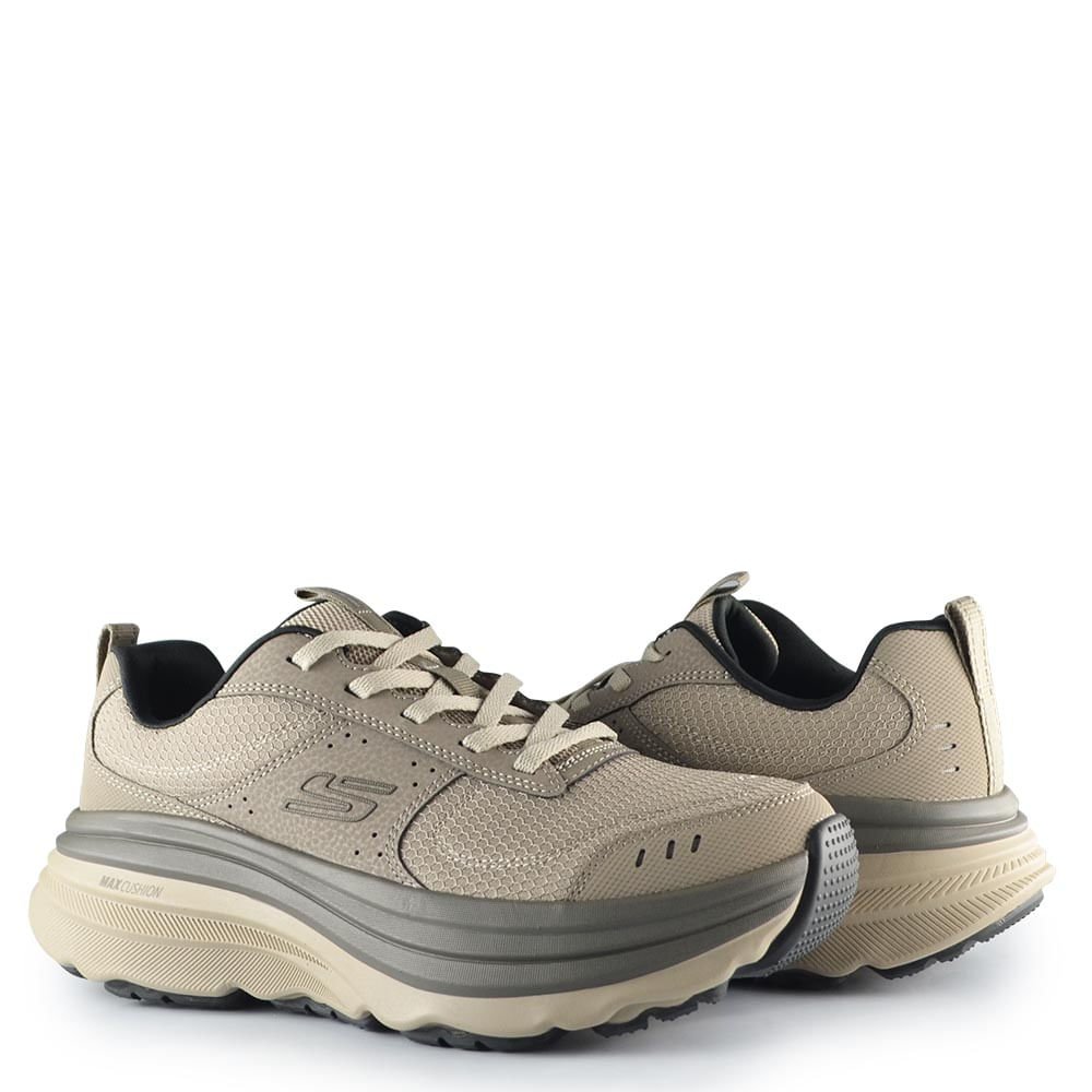 Tênis Esportivo Skechers Masculino Max Zirrus 237818 Bege 6
