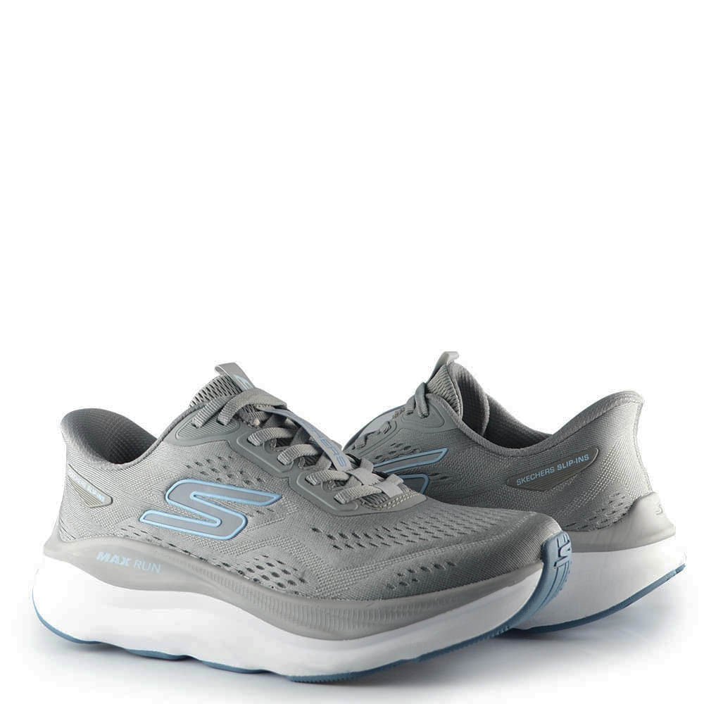 Tênis Esportivo Skechers Feminino Max Run 129200 Cinza 6