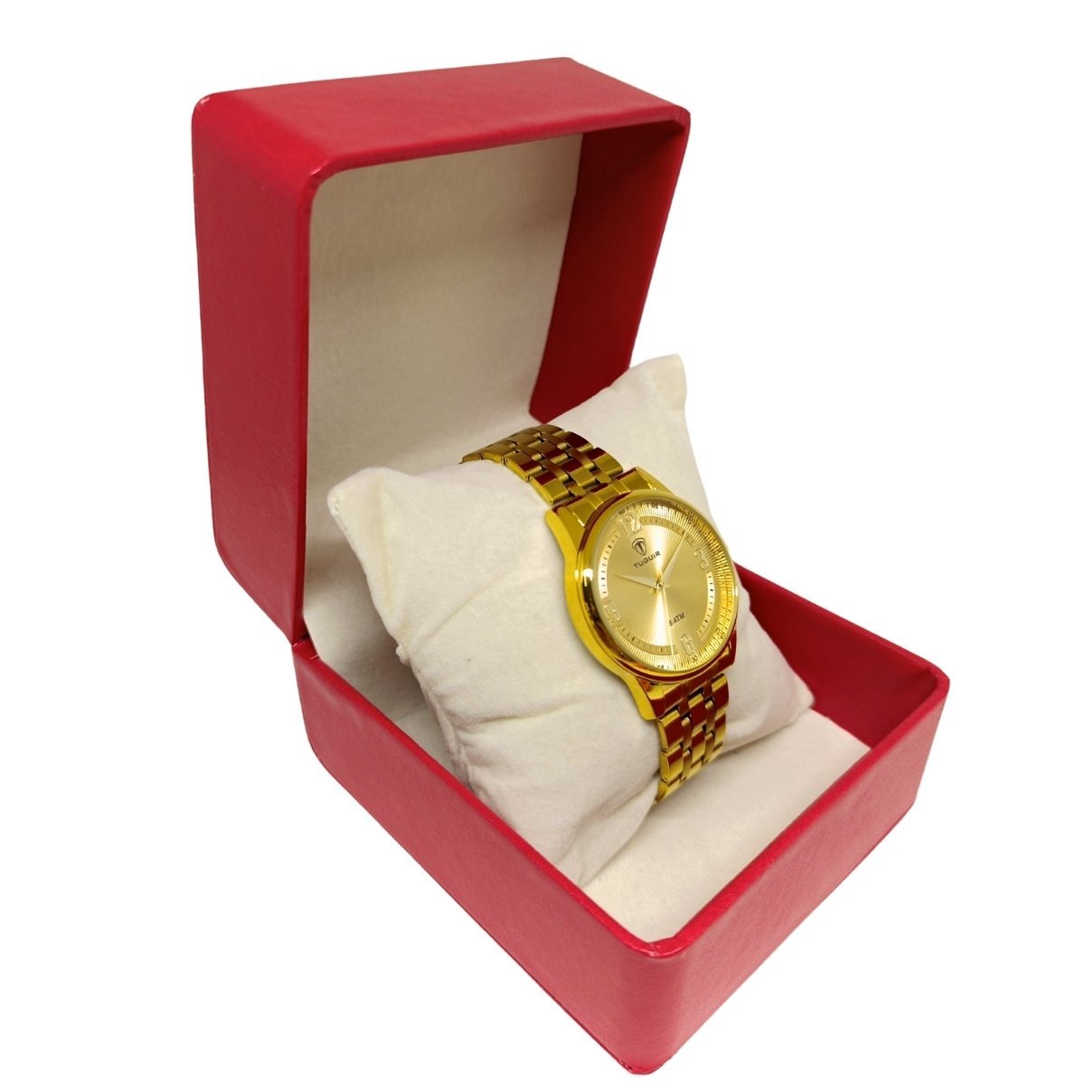 Relógio Feminino Tuguir Analógico 2132 Dourado Dourado 3