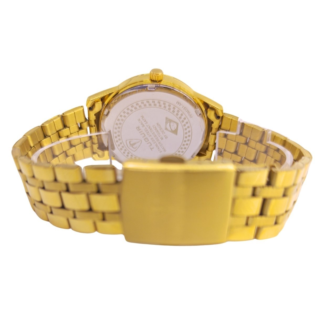 Relógio Feminino Tuguir Analógico 2132 Dourado Dourado 6