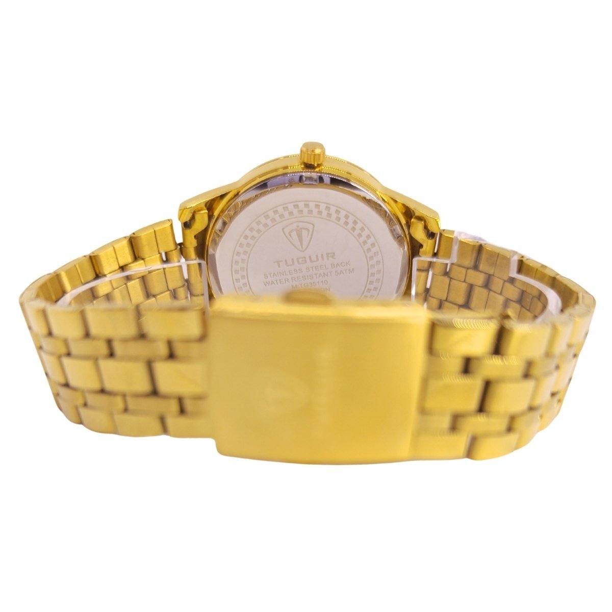 Relógio Feminino Tuguir Analógico 2135 Dourado Dourado 6