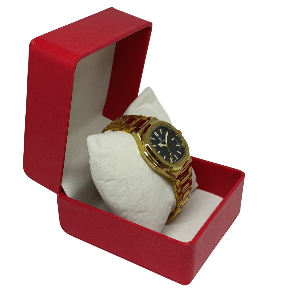 Relógio Masculino Tuguir Analógico 9218 Dourado e Preto Dourado 3