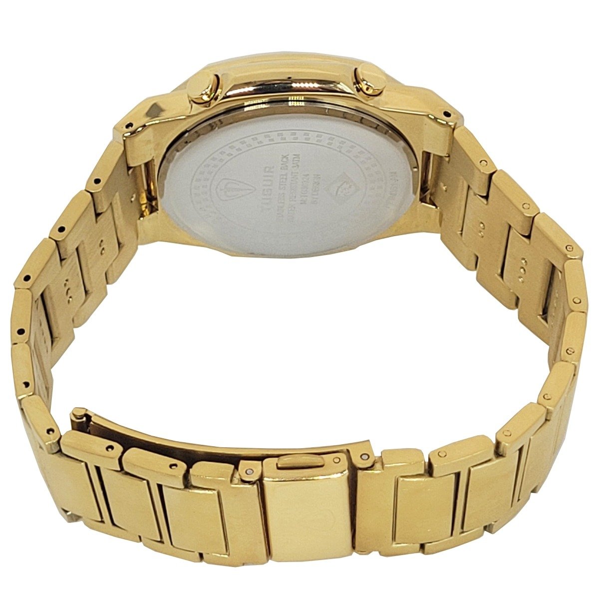 Relógio Masculino Tuguir Digital TG30324 Dourado Dourado 3