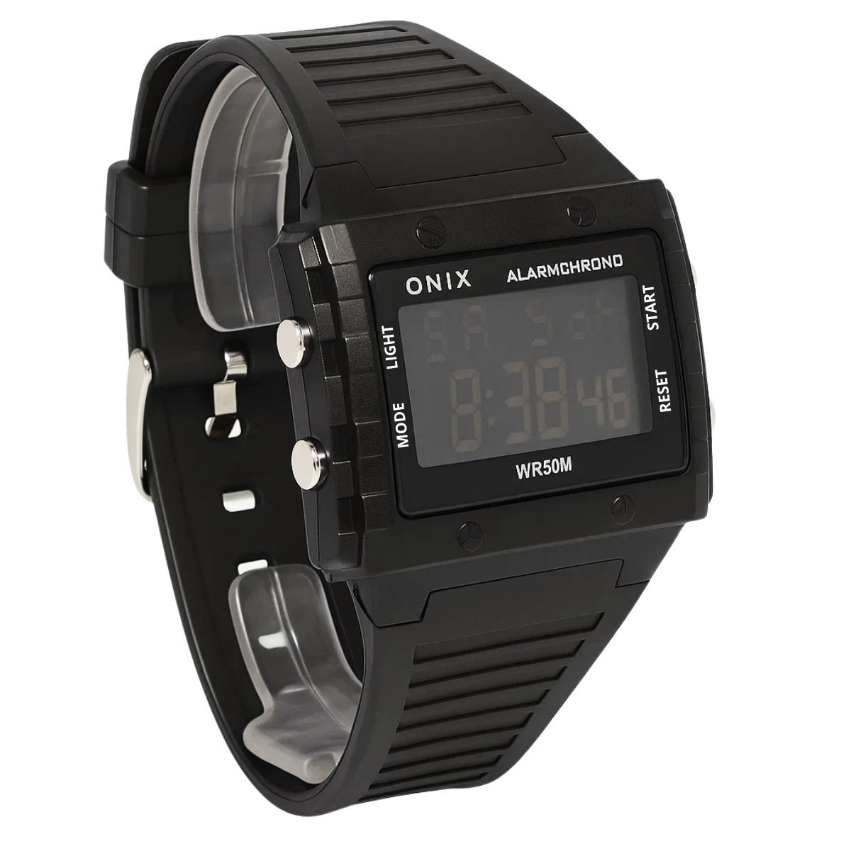 Relógio Unissex Onix Digital IT-1329H Preto Preto 3