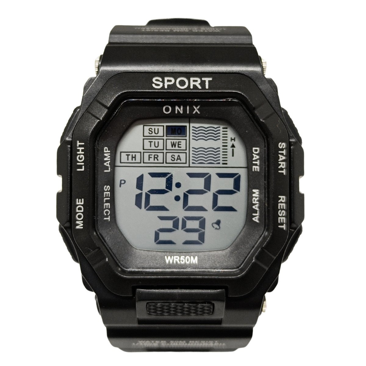 Relógio Masculino Onix Digital IT-1802 Preto Preto 3