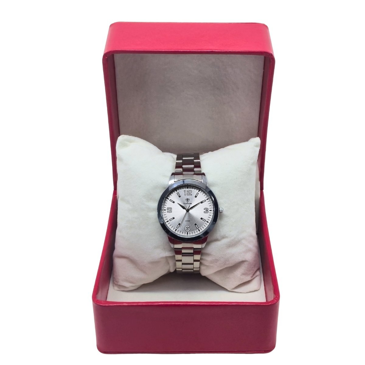 Relógio Feminino Tuguir Analógico TG188 Prata Prata 2