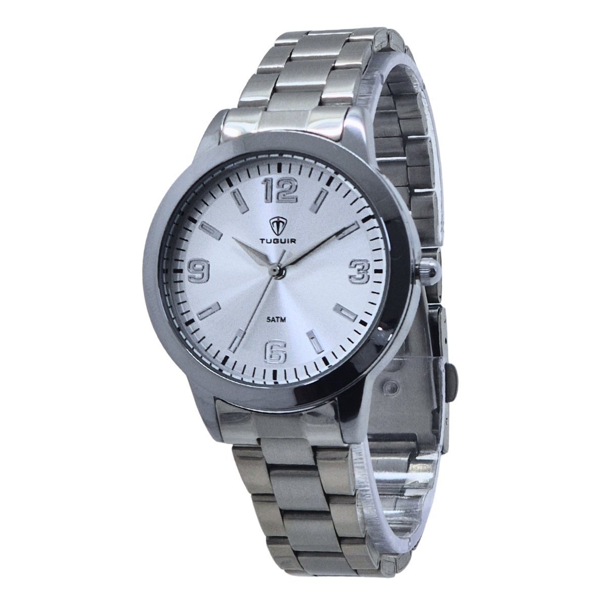 Relógio Feminino Tuguir Analógico TG188 Prata Prata 6