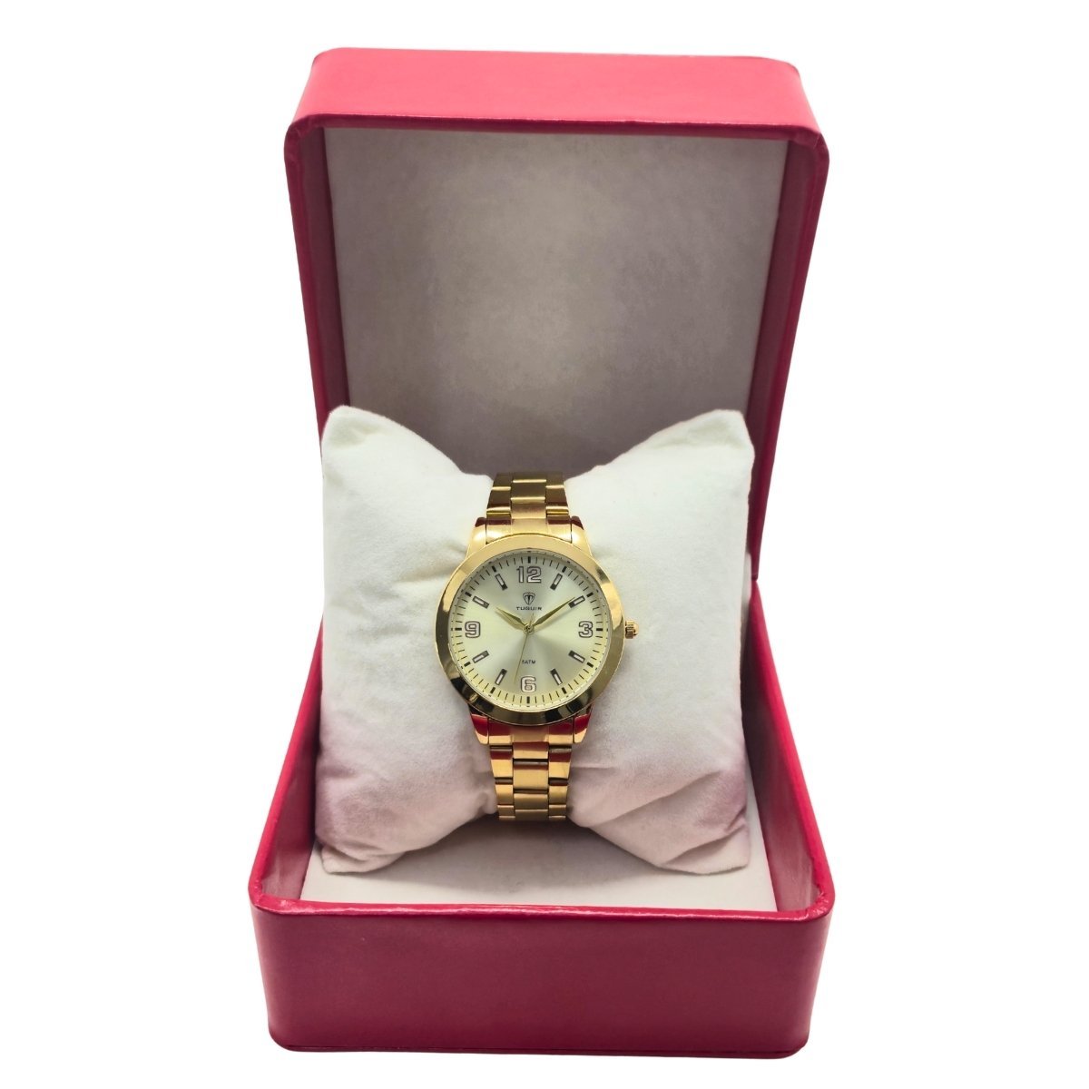 Relógio Feminino Tuguir Analógico TG188 Dourado Dourado 2