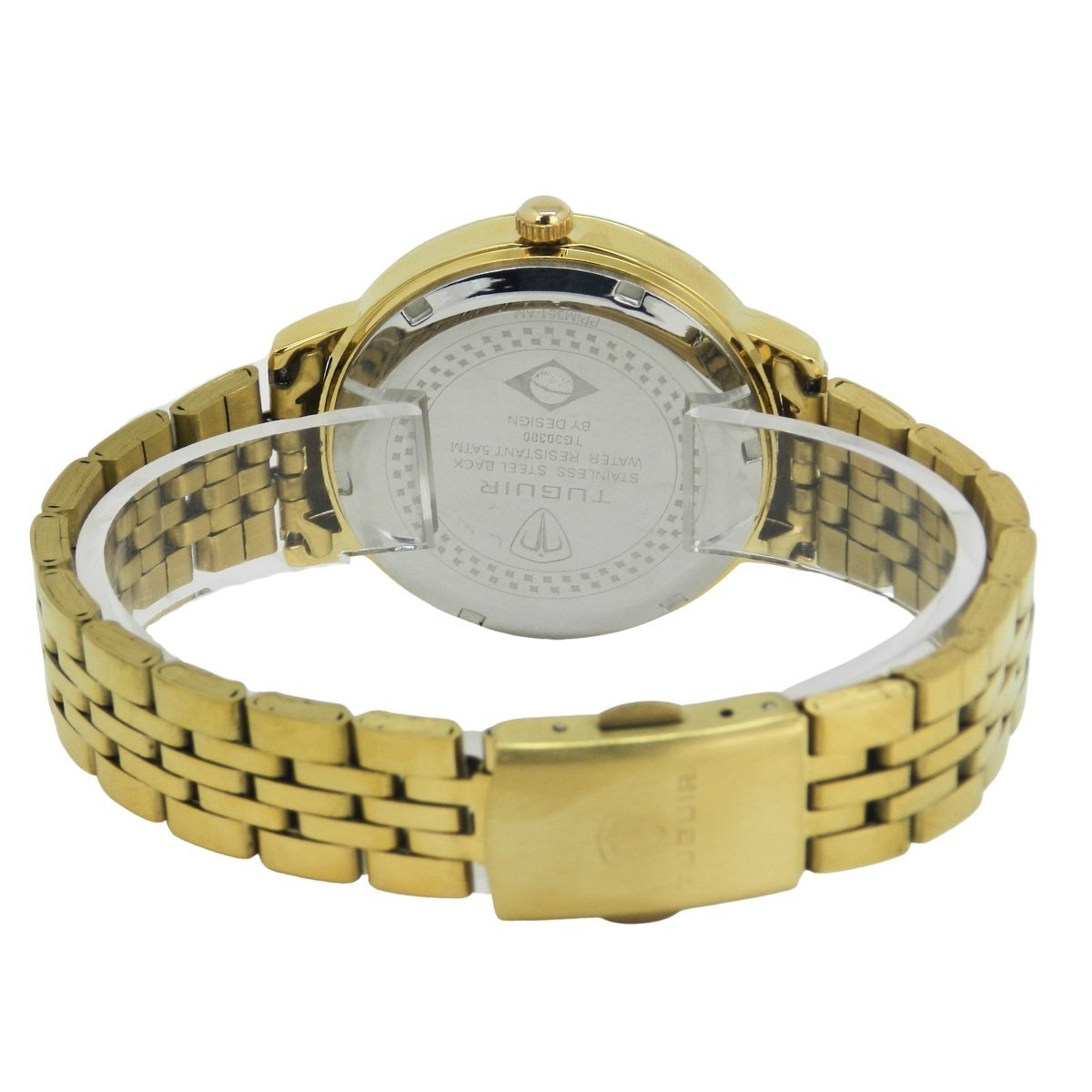 Relógio Feminino Tuguir Analógico TG178-1C Dourado e Verde Dourado 7