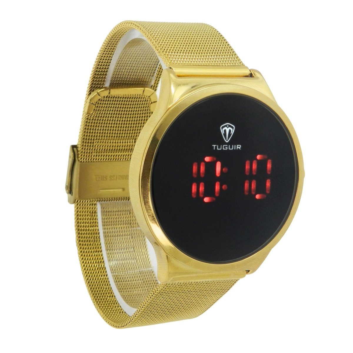 Relógio Feminino Tuguir Digital TG107 Dourado Dourado 2