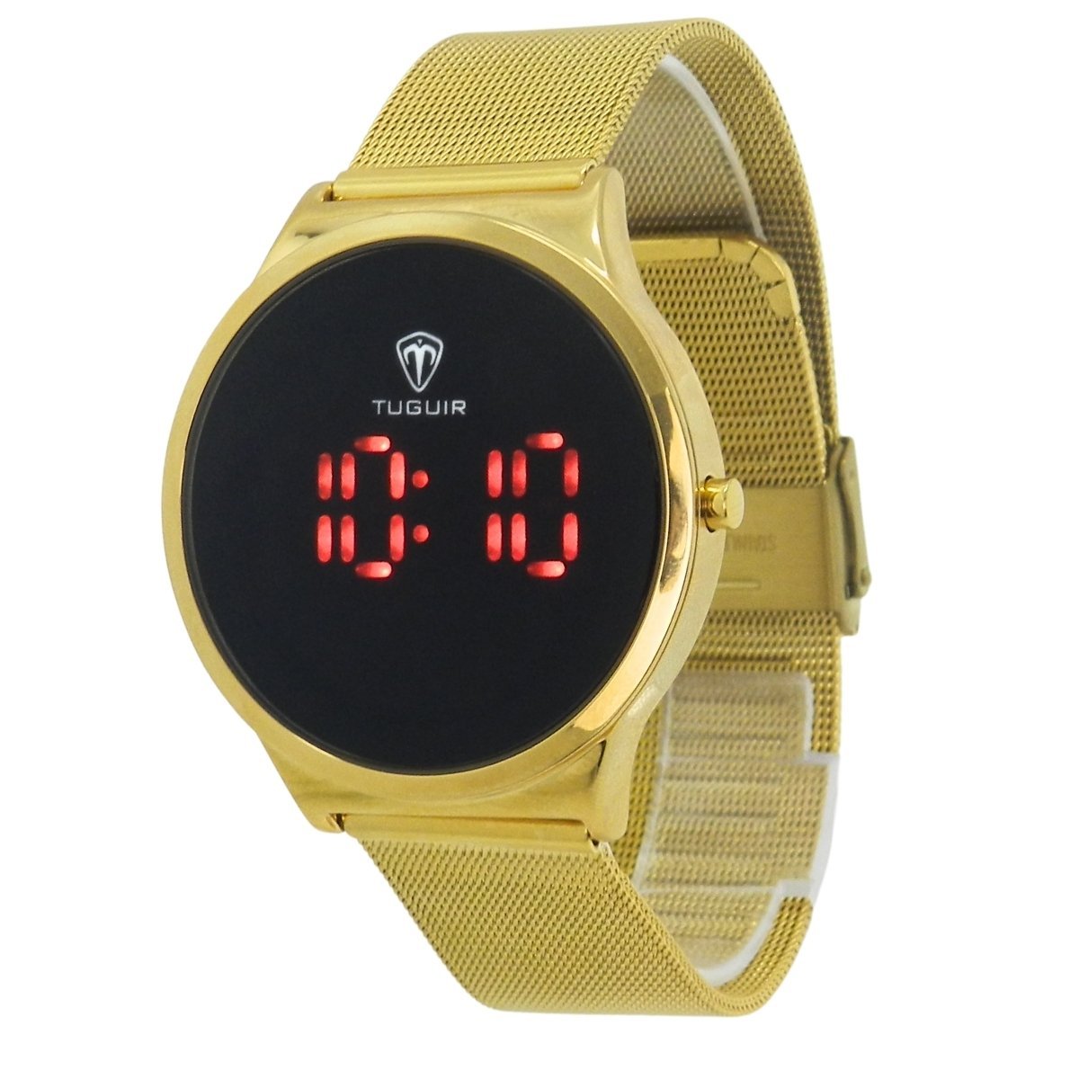 Relógio Feminino Tuguir Digital TG107 Dourado Dourado 3
