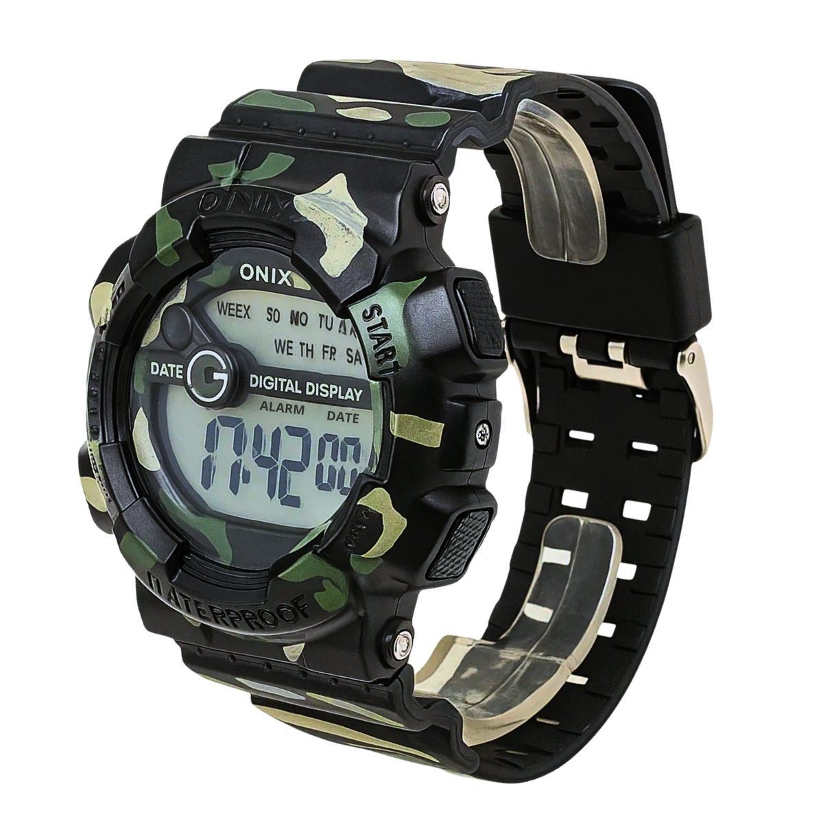 Relógio Masculino Onix Digital IT-855C Camuflado Preto 4