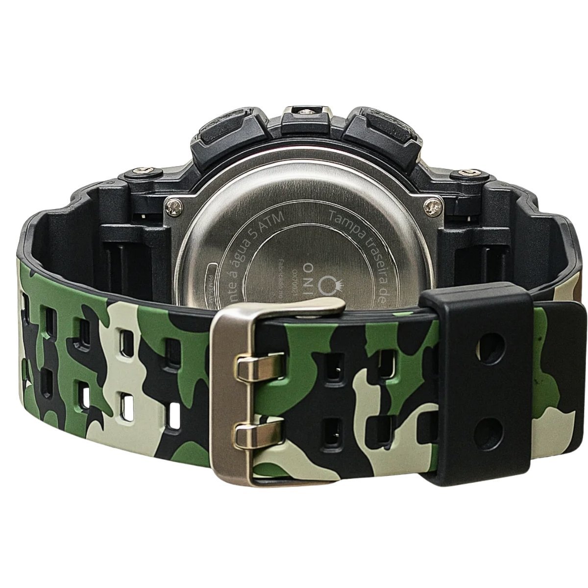 Relógio Masculino Onix Digital IT-855C Camuflado Preto 5